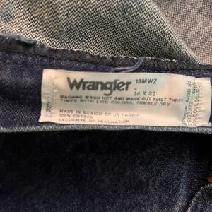 Men’s classic Wrangler jeans, 36x32